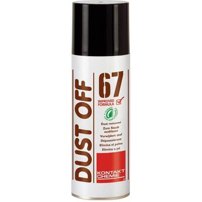 Kontakt Chemie 33163-AB DUST OFF 67 Druckgasspray nicht brennbar 200 ml, Reinigungsmittel Kontakt Chemie 33163-AB DUST OFF 67 Druckgasspray nicht brennbar 200 ml, Reinigungsmittel