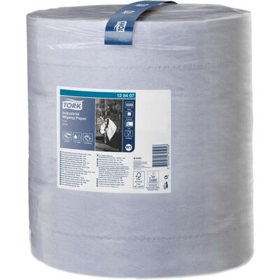 Tork Papierwischtücher W1, Haushaltspapier, Blau Tork Papierwischtücher W1, Haushaltspapier, Blau