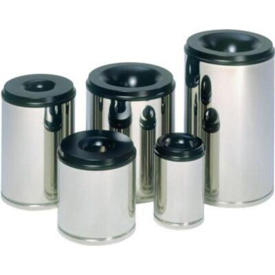 VAR Papierkorb Edelstahl 15 lselbstlöschend, Abfalleimer, Silber VAR Papierkorb Edelstahl 15 lselbstlöschend, Abfalleimer, Silber