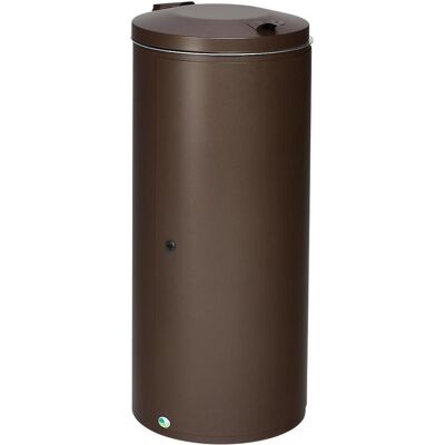 VAR Abfallsammler Kompakt, 120 Liter, Abfalleimer, Braun VAR Abfallsammler Kompakt, 120 Liter, Abfalleimer, Braun