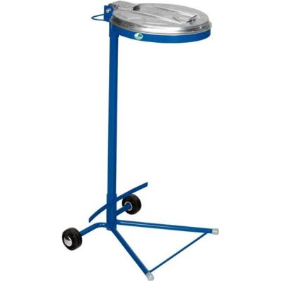 VAR Abfallsammler 120 l blau fahrbar ME-Deckel, Abfalleimer, Blau VAR Abfallsammler 120 l blau fahrbar ME-Deckel, Abfalleimer, Blau