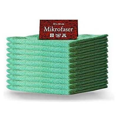 Abena Cleaning cloth, 40x40cm, green, microfibre, basic, Reinigungsutensil, Grün Abena Cleaning cloth, 40x40cm, green, microfibre, basic, Reinigungsutensil, Grün