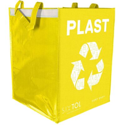 Sixtol Sortierte Mülltüte SORT EASY PLASTIC, 30x30x40cm, 36l, Abfallsack, Mehrfarbig Sixtol Sortierte Mülltüte SORT EASY PLASTIC, 30x30x40cm, 36l, Abfallsack, Mehrfarbig