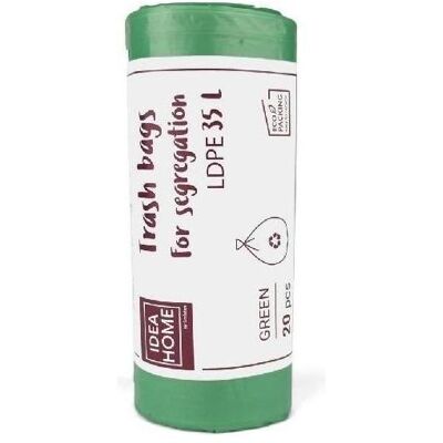 Teka Müllsäcke 35l, grün, 20 Stk, Abfallsack, Grün Teka Müllsäcke 35l, grün, 20 Stk, Abfallsack, Grün