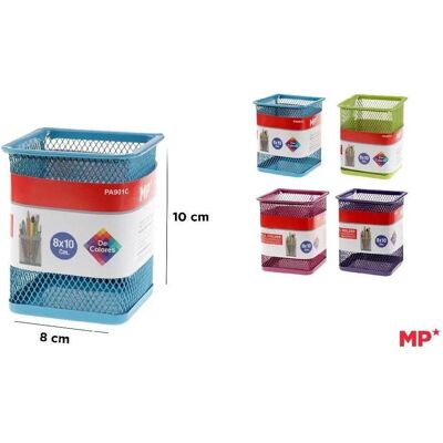 Teka, Schreibtisch Accessoire, Quadratischer Behälter für Stifte, 4 Farben Teka, Schreibtisch Accessoire, Quadratischer Behälter für Stifte, 4 Farben