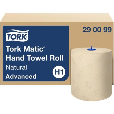 Tork Matic Soft Håndklaedeark på rulle. Natur, Haushaltspapier, Braun Tork Matic Soft Håndklaedeark på rulle. Natur, Haushaltspapier, Braun