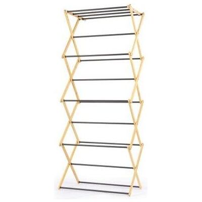 Beldray LA00000050EU7 4 Tier Bamboo Clothes Airer, Wäscheständer, Braun Beldray LA00000050EU7 4 Tier Bamboo Clothes Airer, Wäscheständer, Braun