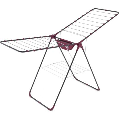 Hanah Home Mina Drying Rack, Wäscheständer, Rot, Mehrfarbig, Schwarz Hanah Home Mina Drying Rack, Wäscheständer, Rot, Mehrfarbig, Schwarz
