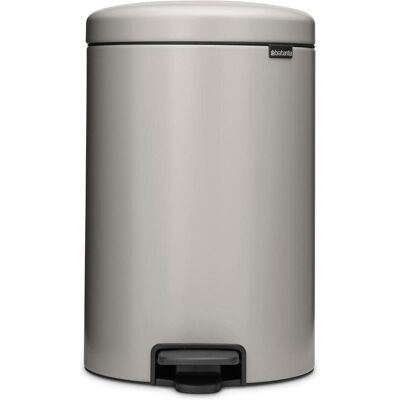 Brabantia Treteimer NewIcon 20 l, Abfalleimer, Silber, Grau Brabantia Treteimer NewIcon 20 l, Abfalleimer, Silber, Grau