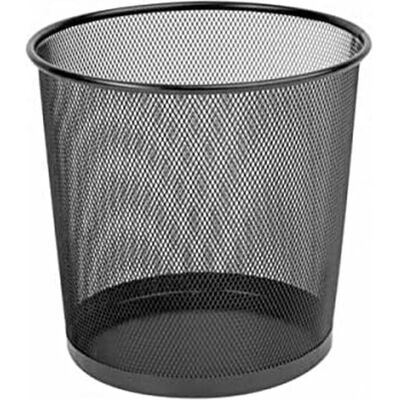 Q-Connect Mülleimer 12L schwarz (KF00873), Abfalleimer, Schwarz Q-Connect Mülleimer 12L schwarz (KF00873), Abfalleimer, Schwarz