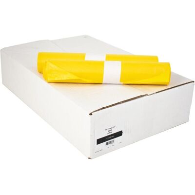 Vepa Bins Gele Vuilniszakken Medium-Dikte 70x110 cm, 0.021 mm - 250 Stuks (10 Rollen) (8713631196661), Abfallsack, Gelb Vepa Bins Gele Vuilniszakken Medium-Dikte 70x110 cm, 0.021 mm - 250 Stuks (10 Rollen) (8713631196661), Abfallsack, Gelb