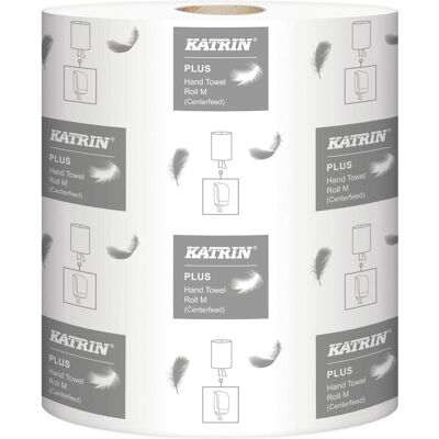 Katrin Handtuchrollen Plus M2, Haushaltspapier, Weiss Katrin Handtuchrollen Plus M2, Haushaltspapier, Weiss