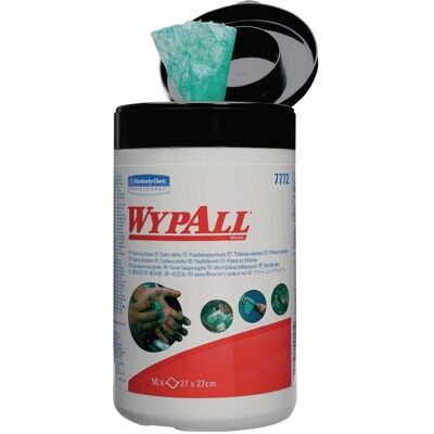 Wypall Mehrzweck-Reinigungstücher ohne Wasser 50er Pack Wypall Mehrzweck-Reinigungstücher ohne Wasser 50er Pack