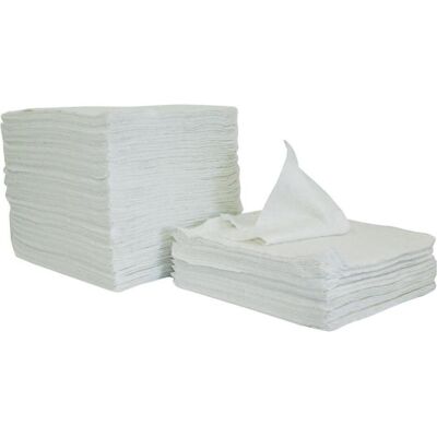 FP Weiße Reinigungstücher - 2kg, 38x38cm - Putztücher FP Weiße Reinigungstücher - 2kg, 38x38cm - Putztücher