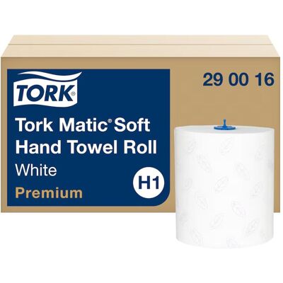 Tork Matic Papierhandtücher, Haushaltspapier, Weiss Tork Matic Papierhandtücher, Haushaltspapier, Weiss