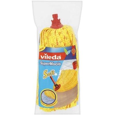 Vileda Super Mocio, Reinigungsutensil, Gelb, Rot Vileda Super Mocio, Reinigungsutensil, Gelb, Rot