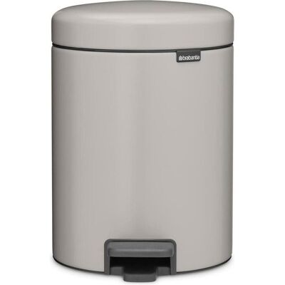 Brabantia Treteimer NewIcon 5 l, Abfalleimer, Grau Brabantia Treteimer NewIcon 5 l, Abfalleimer, Grau