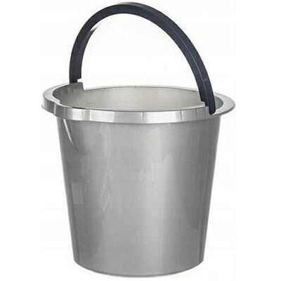 Plast team Putzeimer ATLANTA, 10 Liter, silber, Reinigungsutensil, Silber Plast team Putzeimer ATLANTA, 10 Liter, silber, Reinigungsutensil, Silber