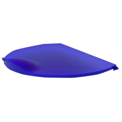 Exacompta Deckel für Abfalleimer Tri Bin EcoBlack, Abfalleimer, Blau Exacompta Deckel für Abfalleimer Tri Bin EcoBlack, Abfalleimer, Blau