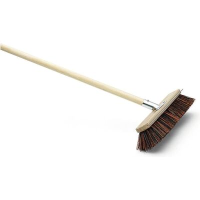Nölle Profi Brush Outdoor Besen Triple-Mix, 40 cm mit 140 cm Stiel, Reinigungsutensil, Silber Nölle Profi Brush Outdoor Besen Triple-Mix, 40 cm mit 140 cm Stiel, Reinigungsutensil, Silber