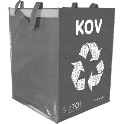 Sixtol Sortierte Mülltüte SORT EASY METAL, 30x30x40cm, 36l, Abfallsack, Mehrfarbig Sixtol Sortierte Mülltüte SORT EASY METAL, 30x30x40cm, 36l, Abfallsack, Mehrfarbig