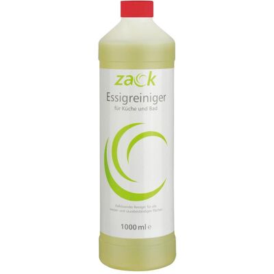 Zack Essigreiniger Inhalt: 1 l, Reinigungsmittel, Gelb Zack Essigreiniger Inhalt: 1 l, Reinigungsmittel, Gelb