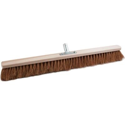 Sorex Besen Kokos Länge 800 mm mit Metallstielhalter Flachholz, Reinigungsutensil Sorex Besen Kokos Länge 800 mm mit Metallstielhalter Flachholz, Reinigungsutensil