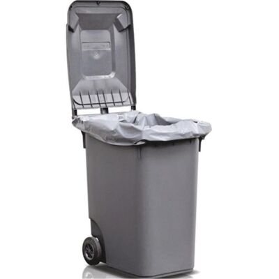 HP Autozubehör Kunststoffsack 120 l LD-PE grau 100 µm B500/450xL1250mm, Abfallsack, Grau HP Autozubehör Kunststoffsack 120 l LD-PE grau 100 µm B500/450xL1250mm, Abfallsack, Grau