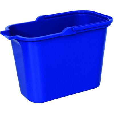 MSV Seau Rectangulaire Valnet 14 L Bleu, Abfalleimer, Blau MSV Seau Rectangulaire Valnet 14 L Bleu, Abfalleimer, Blau