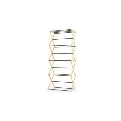 Beldray LA00000050EU7 4 Tier Bamboo Clothes Airer, Wäscheständer, Braun Beldray LA00000050EU7 4 Tier Bamboo Clothes Airer, Wäscheständer, Braun