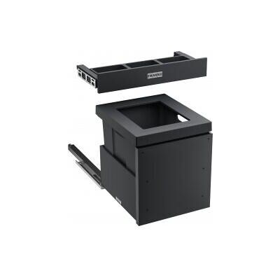 Franke Abfall-Auszugssystem Sorter Mythos Water Hub, Abfalleimer, Schwarz Franke Abfall-Auszugssystem Sorter Mythos Water Hub, Abfalleimer, Schwarz