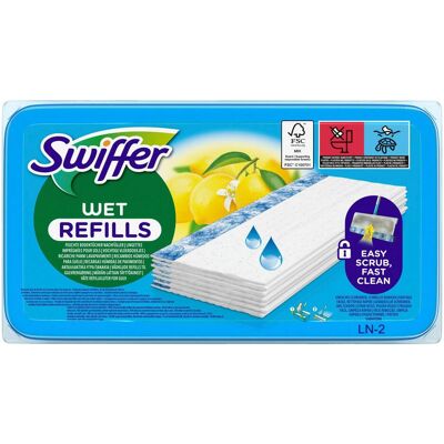 Swiffer Feuchte Bodentücher, Reinigungsutensil, Weiss Swiffer Feuchte Bodentücher, Reinigungsutensil, Weiss