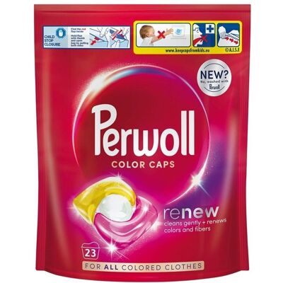 Perwoll Caps Washing Color 23pce, Waschmittel + Textilpflege Perwoll Caps Washing Color 23pce, Waschmittel + Textilpflege