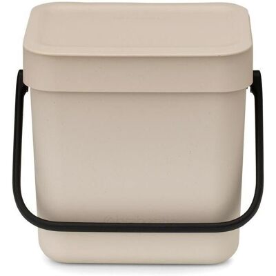 Brabantia - Sort & Go 3 L - Beige - Abfalleimer Brabantia - Sort & Go 3 L - Beige - Abfalleimer