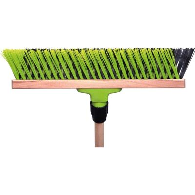 Magni Garten- u.Strassenbesen PVC-X-Borsten Elaston 40cm mit Stiel, Reinigungsutensil Magni Garten- u.Strassenbesen PVC-X-Borsten Elaston 40cm mit Stiel, Reinigungsutensil