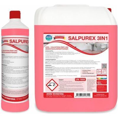 Arcora Salpurex 3In1 Radikaler Sanitärgrundreiniger Auf Salzsäurebasis, Reinigungsmittel Arcora Salpurex 3In1 Radikaler Sanitärgrundreiniger Auf Salzsäurebasis, Reinigungsmittel