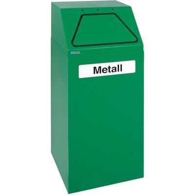 kaiserkraft - 65 L - Stahl - Grün - Recyclingbehälter kaiserkraft - 65 L - Stahl - Grün - Recyclingbehälter