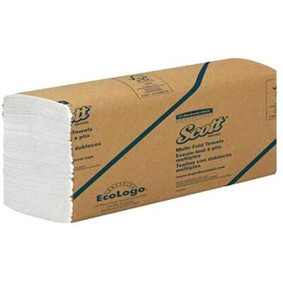 Scott Handtuch Multifold 1-lagig weiss Airflex, Haushaltspapier, Weiss Scott Handtuch Multifold 1-lagig weiss Airflex, Haushaltspapier, Weiss