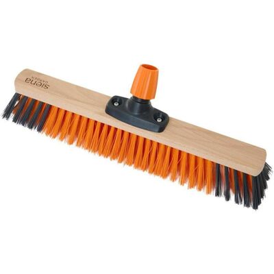 Siena Garden Saalbesen Elaston 40 cm ohne Stiel Kunststoffhalter, Buche FSC 100 %, Reinigungsutensil, Orange, Mehrfarbig, Braun Siena Garden Saalbesen Elaston 40 cm ohne Stiel Kunststoffhalter, Buche FSC 100 %, Reinigungsutensil, Orange, Mehrfarbig, Braun