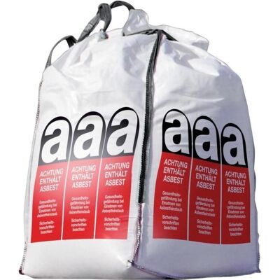 Magni Format 4053569091602 – Big Bag Asbest 900 x 900 x 1100 mm, Abfallsack, Weiss Magni Format 4053569091602 – Big Bag Asbest 900 x 900 x 1100 mm, Abfallsack, Weiss