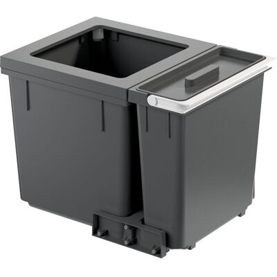 Müllex Kehrichtbehälter X-LINE X55 M7, Abfalleimer, Grau Müllex Kehrichtbehälter X-LINE X55 M7, Abfalleimer, Grau