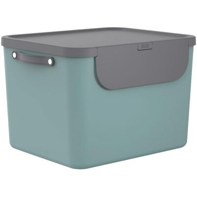 Rotho Kunststoff AG / Sp. z o.o. Recycling Müllsystem 55 l ALBULA, Abfalleimer, Grün Rotho Kunststoff AG / Sp. z o.o. Recycling Müllsystem 55 l ALBULA, Abfalleimer, Grün