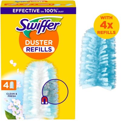 Swiffer Staubmagnet Nachfülltücher, Reinigungsutensil, Blau Swiffer Staubmagnet Nachfülltücher, Reinigungsutensil, Blau