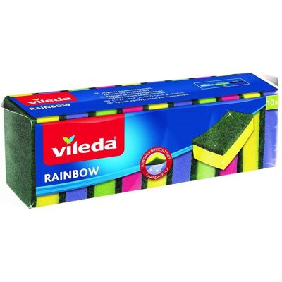 Vileda Sponges Rainbow 10pce, Reinigungsutensil, Mehrfarbig Vileda Sponges Rainbow 10pce, Reinigungsutensil, Mehrfarbig