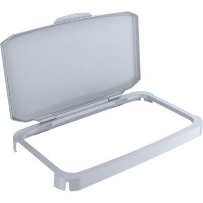 Durable Klappdeckel PP grau B510xT285mm passend für Abfallbehälter 60 l lebensmittelecht, Abfalleimer, Grau Durable Klappdeckel PP grau B510xT285mm passend für Abfallbehälter 60 l lebensmittelecht, Abfalleimer, Grau