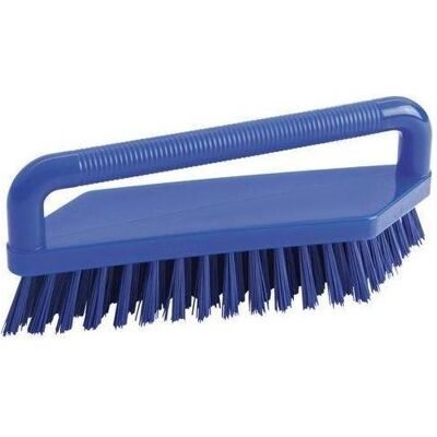 Haug, Nagelpflegegerät, SCHEUERBÜRSTE,BLAU/PBT BLAU ø 0,50MM HART 180X48X22MM Haug, Nagelpflegegerät, SCHEUERBÜRSTE,BLAU/PBT BLAU ø 0,50MM HART 180X48X22MM