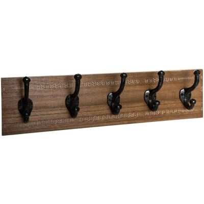 Atmosphera, Kleiderhaken + Wandgarderobe, Wieszak na ścianę, 5 metalowych haczyków Atmosphera, Kleiderhaken + Wandgarderobe, Wieszak na ścianę, 5 metalowych haczyków