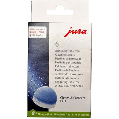 Jura 2-Phasen-Reinigungstabletten, Reinigungsmittel Jura 2-Phasen-Reinigungstabletten, Reinigungsmittel