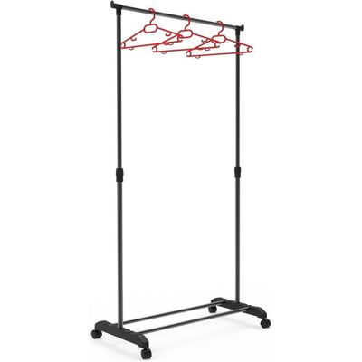 Hanah Home Shore Ayaklı Drying Rack, Wäscheständer, Schwarz, Grau Hanah Home Shore Ayaklı Drying Rack, Wäscheständer, Schwarz, Grau