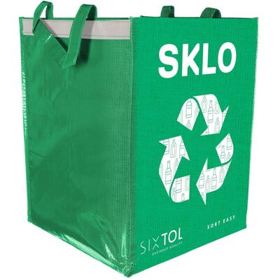 Sixtol Müllsortierbeutel SORT EASY GLASS, 30x30x40cm, 36l, Abfallsack, Transparent Sixtol Müllsortierbeutel SORT EASY GLASS, 30x30x40cm, 36l, Abfallsack, Transparent